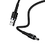 Кабель USB - DC jack 3,5 мм (как толстый разъем Nokia) для зарядки длина 1 м 2A Baseus Cafule черно-серый