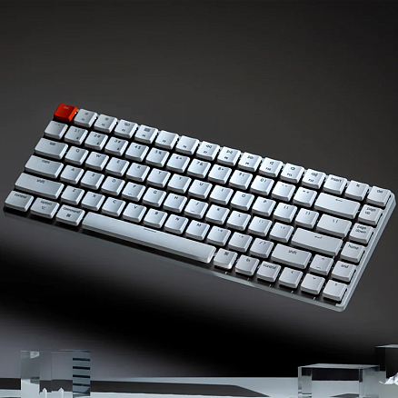 Клавиатура Keychron K3 V2 (Gateron G Pro Red) механическая игровая белая