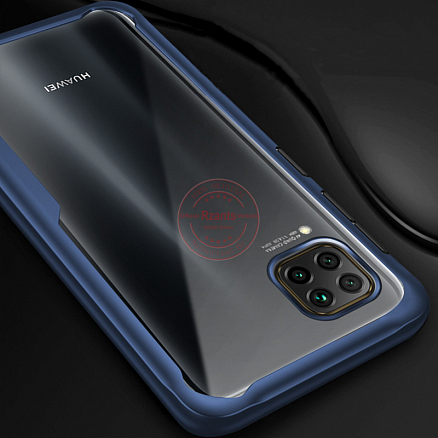 Чехол для Huawei P40 Lite гибридный Rzants Eagle Eye синий
