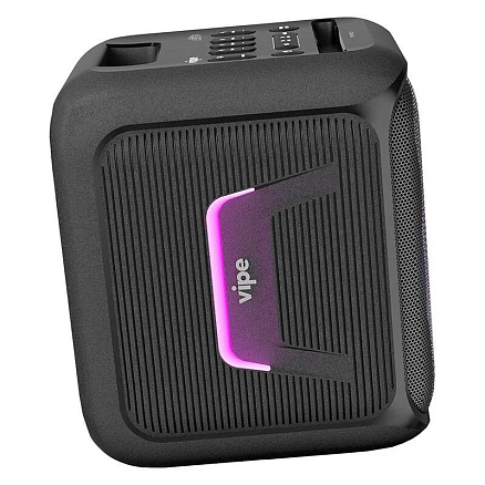 Портативная колонка Vipe Nitro X1 для вечеринок с подсветкой черная