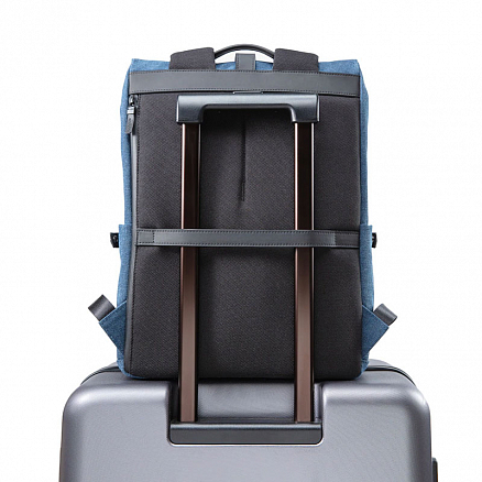 Рюкзак Xiaomi Ninetygo Grinder Oxford с отделением для ноутбука до 15,6 дюйма темно-синий