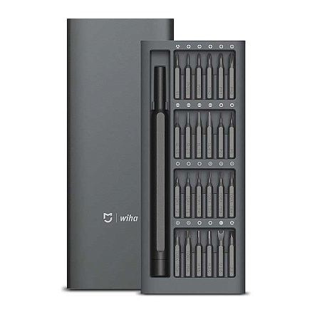 Отвертка Xiaomi Wiha с набором бит (24 насадки)