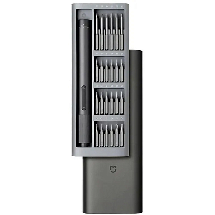 Электроотвертка Xiaomi Mi Precision Screwdriver BHR5474GL 24 в 1 серая