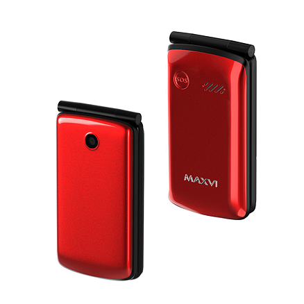 Мобильный телефон Maxvi E7 красный
