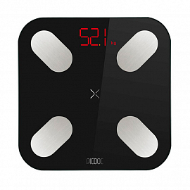 Умные напольные весы Picooc Mini (Bluetooth) размер 26х26 см черные