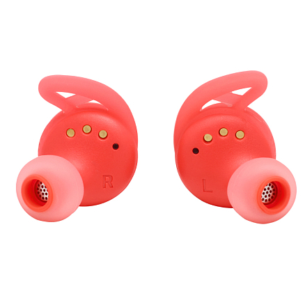 Наушники TWS беспроводные JBL UA Streak вакуумные с микрофоном для спорта красные