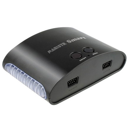 Игровая приставка Magistr Smart 8/16Bit 414 игр с двумя геймпадами черная