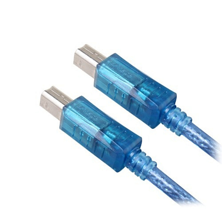 Кабель USB 2.0 - USB В для подключения принтера или сканера 5 м Dtech CU0097