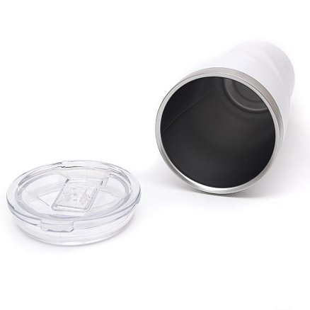 Термокружка Rambler Helix 600мл белая