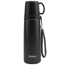 Термос для напитков Miku TH-CLSC-520 520 мл черный