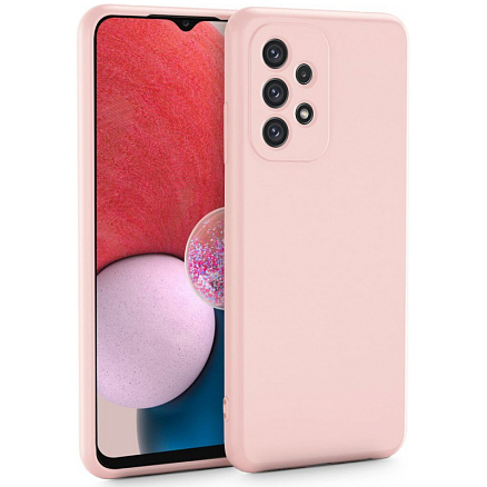 Чехол для Samsung Galaxy A13 4G, LTE силиконовый Tech-Protect Icon розовый