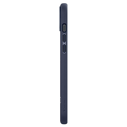 Чехол для iPhone 14 Plus гибридный Spigen Caseology Parallax MagSafe синий