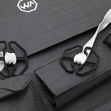 Органайзер в салон автомобиля на спинку сиденья Joyroom серый