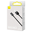 Кабель USB - MicroUSB для зарядки 2 м 2A Baseus Superior черный