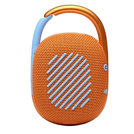 Портативная колонка JBL Clip 4 с защитой от воды оранжевая