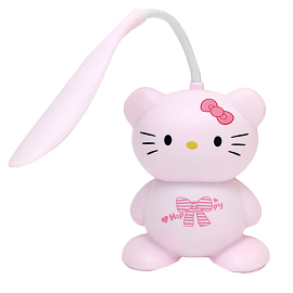 Лампа светодиодная мини настольная беспроводная SM YW1702 Hello Kitty