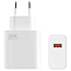 Зарядное устройство сетевое USB 120W 6А с кабелем Xiaomi Mi MDY-13-EE (быстрая зарядка PD) белое