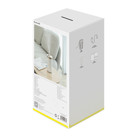 Увлажнитель воздуха Baseus Whale Car&Home белый