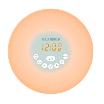 Световой будильник с радио Telefunken TF-1589B