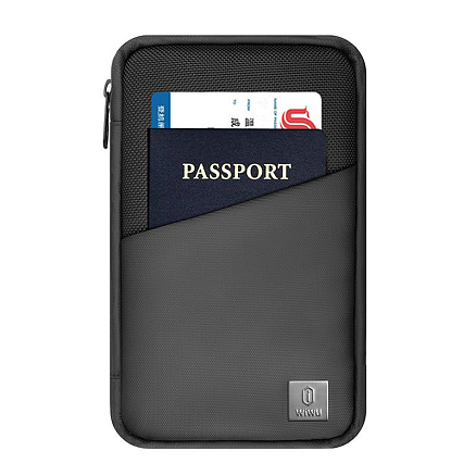 Сумка-органайзер для аксессуаров WiWU Macbook Mate черная