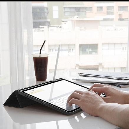 Чехол для iPad Pro 11, Pro 11 2020, Pro 11 2021 книжка Spigen Urban Fit черный