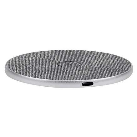 Беспроводная зарядка для телефона 15W TFN OneWave (быстрая зарядка) серое