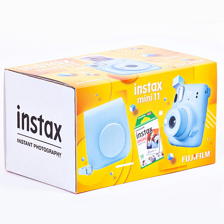 Набор подарочный Fujifilm Instax Mini 11 голубой