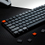 Клавиатура Keychron K3 V2 E1 RU с RGB-подсветкой (Keychron Low Profile Optical Red) механическая серая