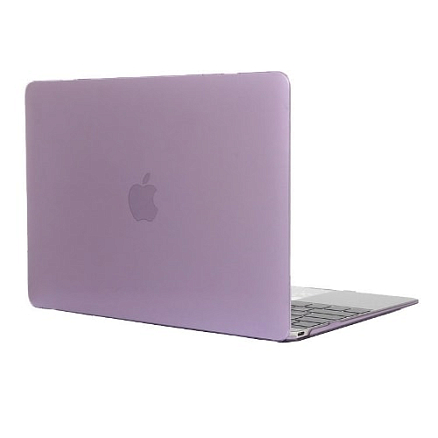 Чехол для Apple MacBook Pro 15 Touch Bar A1707, A1990 пластиковый матовый Enkay Translucent Shell лавандовый