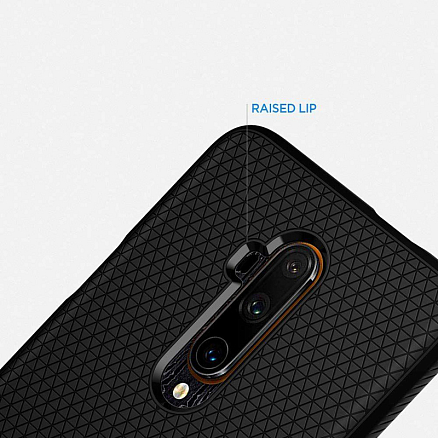 Чехол для OnePlus 7T Pro гелевый Spigen SGP Liquid Air матовый черный