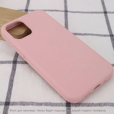 Чехол для Xiaomi Redmi Note 13 Pro силиконовый Color Soft Touch пудровый