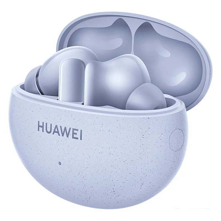 Наушники TWS беспроводные Huawei FreeBuds 5i вакуумные с микрофоном и активным шумоподавлением голубые