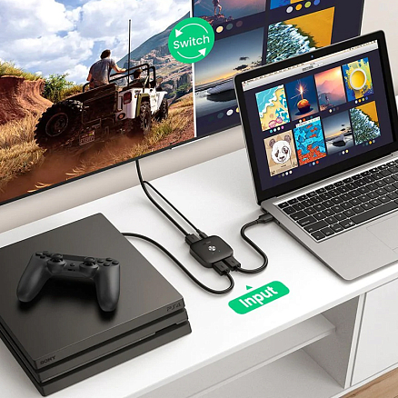 	HDMI Switch на 2 порта (2 HDMI входа на 1 HDMI выход) Ugreen CM333