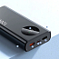Внешний аккумулятор K30 с дисплеем 20000мАч (2 x USB, Type-C, microUSB, быстрая зарядка, 22.5Вт) черный