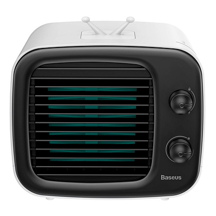 Портативный кондиционер 2-в-1 (с увлажнителем) Baseus Time черно-белый