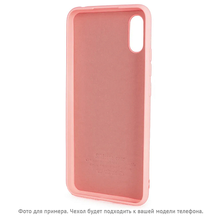 Чехол для Huawei Y5p, Honor 9S силиконовый CASE Cheap Liquid розовый