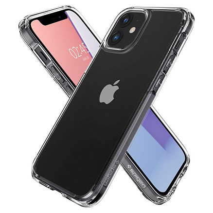 Чехол для iPhone 12 Mini гибридный Spigen Ultra Hybrid прозрачный