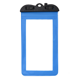 Водонепроницаемый чехол для телефона до 5,8 дюймов Nova-N1 размер 16,5x9 см голубой