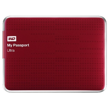 Внешний жесткий диск Western Digital My Passport Ultra 1TB USB 3.0 Red