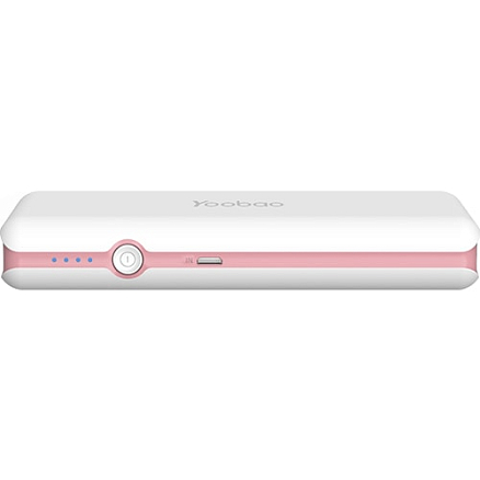 Внешний аккумулятор Yoobao YB-M10 Sakura 10000мАч (2хUSB, ток 2А) нежно-розовый