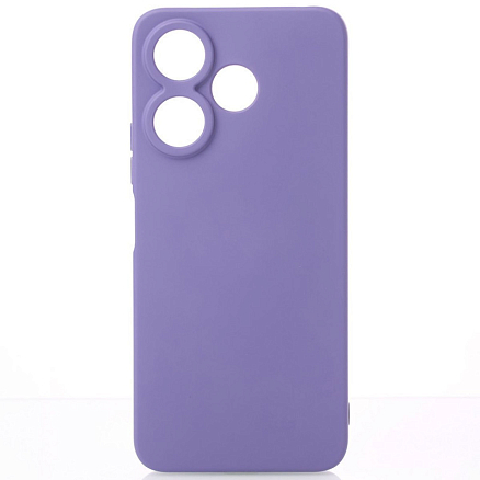 Чехол для Xiaomi Redmi 13 силиконовый Color Soft Touch фиолетовый