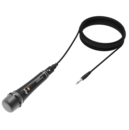 Микрофон проводной для караоке Ritmix RDM-131 черный