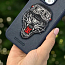 Чехол для iPhone 15 гибридный Santa Barbara Polo & Racquet Club Patti синий