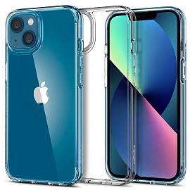 Чехол для iPhone 13 гибридный Spigen SGP Ultra Hybrid прозрачный