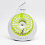 Вентилятор настольный с увлажнителем Rock Space T1 бело-зеленый