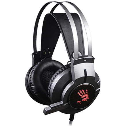 Наушники A4Tech Bloody G437 полноразмерные с микрофоном игровые черные