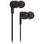 Наушники JBL Tune 210 вакуумные с микрофоном и плоским проводом черные