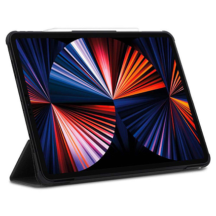 Чехол для iPad Pro 12.9 2021 гелевый Spigen Rugged Armor Pro черный