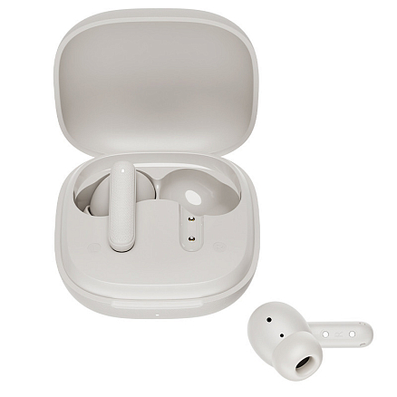 Наушники TWS беспроводные QCY Buds QT43 вакуумные белые