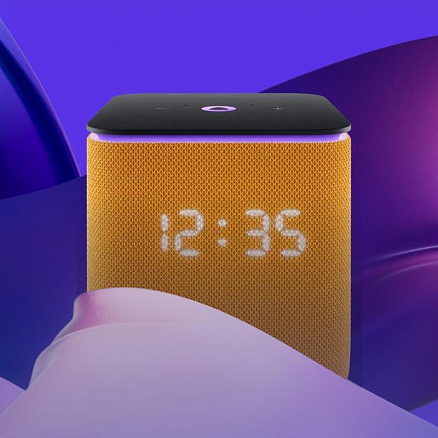 Умная колонка Яндекс Станция Миди (оранжевый)